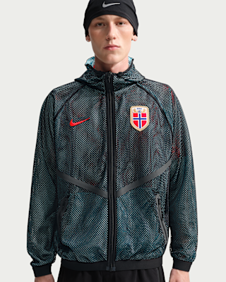 Norway Men's Nike Dri-FIT Football Anthem Jacket. Nike CA